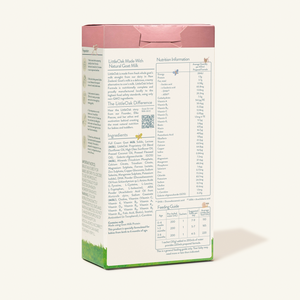 Natural Goat Milk Infant Formula 6 x 30gm Travel Sachets