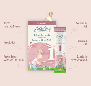 Easy Everyday Sachet Bundle – Natural Goat Milk Infant Formula