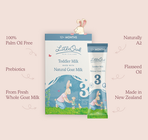 Natural Goat Milk Toddler Milk 6 x 30gm Sachets